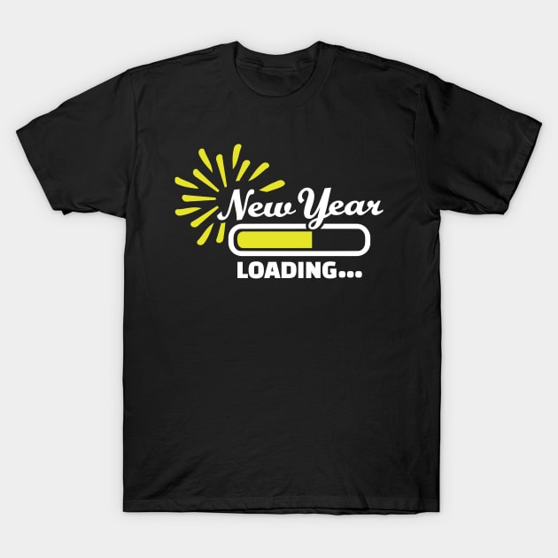 New Year loading T-Shirt by Designzz